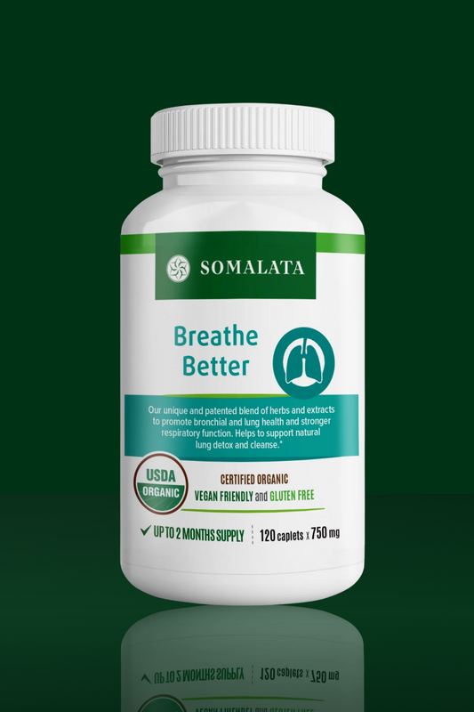 Breathe Better - Organic Supplement - Supports Lungs & Respiratory Function